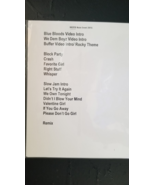 NEW KIDS ON THE BLOCK - ORIGINAL NOT A COPY 2015 2 PAGE CONCERT USED SET... - $75.00