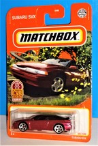 Matchbox 2021 MBX Highway #88 Subaru SVX Dark Red Ryu Asada Tribute - £3.86 GBP