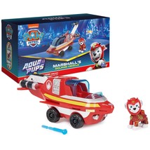 Paw Patrol Aqua Pups Marshall Transforming Dolphin Vehicle with Collectible Acti - £20.41 GBP