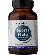 Viridian Sports Multi 60 capsules-contains a spectrum of all important v... - $747.86 MXN