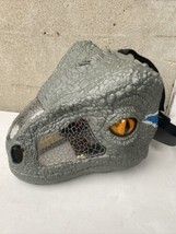 Jurassic World Animated Dinasour Blue Raptor Roar Sounds Mask 2017 Works Mattel  - £18.20 GBP