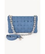 Denim Braided Chain Shoulder Bag (Light Blue) - €25,92 EUR