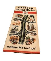 1969 VINTAGE ENCO EASTERN UNITED STATES  MAP Driving Road Motoring Touri... - £5.95 GBP