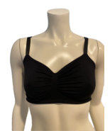 Women&#39;s Knit Comfort Bralette Black Size Large NEW in Package - €12,21 EUR