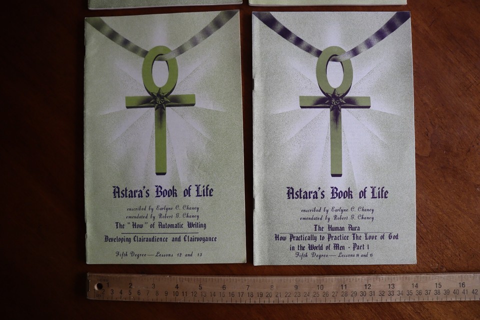 4x Astara's Book of Life 5th Degree Lessons 2 3 6 7 12 13 14 15 School 1973/74 Item image 3