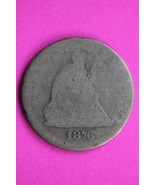 1876 P Seated Liberty Silver Quarter Scarce Guaranteed Authentic Rare Co... - $415.52 MXN