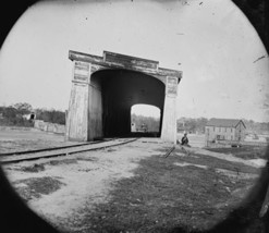 Railroad Bridge Ruins Richmond &amp; Danville RR Virginia 8x10 US Civil War Photo - £7.19 GBP