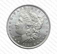 1883 S Morgan Silver Dollar Commemorative COPY coin - £12.01 GBP