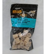 Woodpile Wooden Spool 20 Pcs 1/2&quot; X 1/2&quot; 1/8 Hole Item #211086 - $10.89