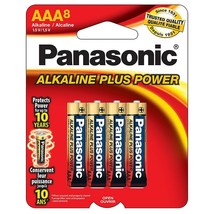 Panasonic Aklaline Size &quot;AAA&quot; Plus Power (8-Pack) - €38,93 EUR