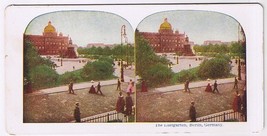 Stereo View Card Stereograph The Lustgarten Berlin Germany - $4.94