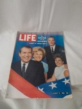 Vintage Life Magazine August 16, 1968 &quot;The Nixons and The Agnews&quot; Presidents - £11.70 GBP