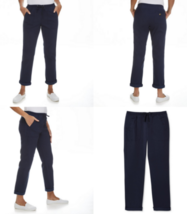 Penmans Women&#39;s Pull-On Stretch Twill Pant Size 1X Navy Blue NWT - $19.99