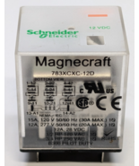 SCHNEIDER ELECTRIC Magnecraft 783XCXC-12D Power Relay 3PDT - $27.71