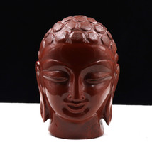 Natural Red Jasper Buddha Head 5325 Carats Gemstone Statue For Home Decor - £362.57 GBP