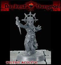 Cultist Acolyte Dn D D&amp;D Fantasy Miniatures Darkest Dungeon - £2.23 GBP