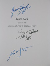 South Park Signed TV Screenplay Script X3 Autograph Mr. Hankey the Chris... - £13.30 GBP