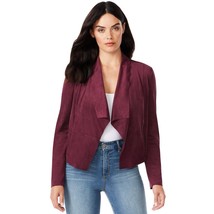 Sofia Jeans By Sofia Vergara Women&#39;s Faux Suede Moto Jacket Fig Color - ... - $24.99