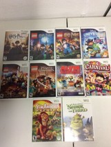 Lot of 10 Nintendo Wii Video Games Lego Harry Potter Carnival Lord of the Rings - £30.33 GBP