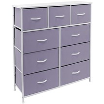 Sorbus Kids Dresser with 9 Drawers - Furniture Storage Chest Tower Unit for Bedr - £129.48 GBP