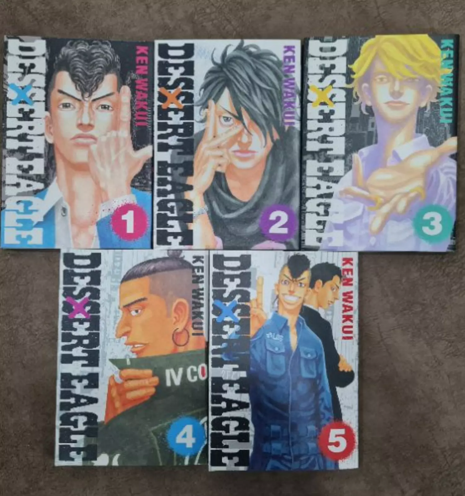 New Manga Desert Eagle by Ken Wakui Volume 1-5(END) English Version Comi... - $125.00