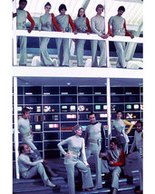 Space 1999 8x10 Full Cast Posing in Moonbase Alpha HD Aluminum Art - $39.99