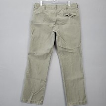 Dockers Men Pants Size 36 Green Olive Corduroy Lightweight Straight Clas... - $12.24