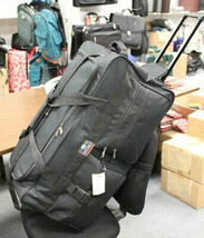 Large  30&quot; Rolling Wheeled Duffel Bag Luggage 5791 Wheels Duffelbag Suit... - €34,54 EUR