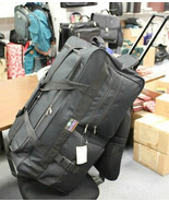 Large  30&quot; Rolling Wheeled Duffel Bag Luggage 5791 Wheels Duffelbag Suit... - $54.16 CAD