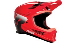 New Thor Sector 2 Carve Red White Helmet MX Motocross ATV Adult Sizes XS... - £101.89 GBP