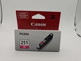 Canon CLI-251 Ink Tank Cartridge Magenta (6515B001) NIB - $10.39