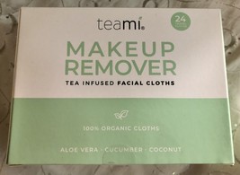 Teami Tea Infused Facial Organic Makeup Remover Cloths - £11.95 GBP