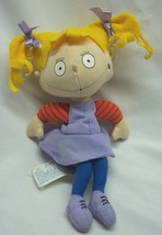 Vintage 1997 Applause Rugrats Angelica 8&quot; Bean Bag Stuffed Animal Toy - £14.64 GBP