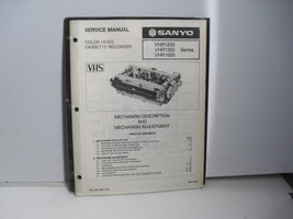 Sanyo VHR1250 Original Service Manual   mechanism - £1.56 GBP