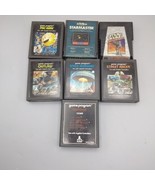 Atari 2600 Games Lot Of 7 Untested Pac Man Outlaw Combat StarMaster Stre... - $36.06 CAD