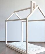 Sophia Floorbed House with Chimney - $249.00