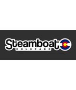 Steamboat - Colorado - Ski Resort Stickers  - with Colorado Flag - $114.02 MXN