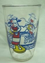 VINTAGE 1960'S Penn Maid Dairy QUEENIE GOES TO THE BEACH 5" SOUR CREAM G... - $16.34