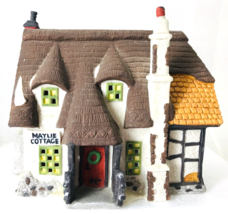 Dept 56 Maylie Cottage Dickens Village 5553-0 Christmas Building 1990 Ol... - £22.93 GBP