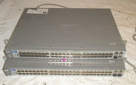 Lot Of 3 - HP ProCurve 2650 10 100 1000 48-Port Ethernet Switch J4899B - £4.78 GBP