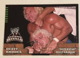 Dusty Rhodes Vs Superstar Billy Graham Trading Card WWE Ultimate Rivals 2008 #78 - £1.54 GBP