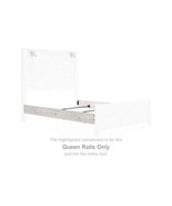 Gerridan - White - Queen Rails - $1,122.31 MXN