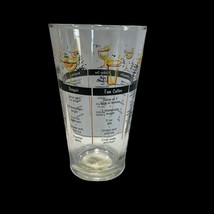 Cocktail Drink Recipe Bar Glass Liquor Tumbler Barware 16oz - £11.58 GBP