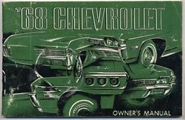 1968 Chevrolet Owners Manual &amp; Maintenance Instructions - $13.86