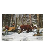 Vermont Maple Syrup Gathering Sap Vintage Derick Photo Mike Roberts Post... - $96.27 MXN
