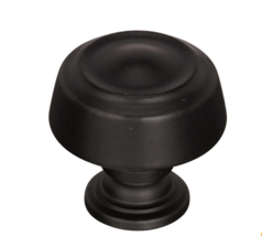 Amerock BP53700BBR 1-1/4&quot; (32 mm) Dia Kane Cabinet Knob, Black Bronze (L... - £15.02 GBP