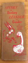 1945 Spunkey the Donkey &amp; Leander the Gander - Hardcover 1st Ed - Non-Spiral Ed - £35.92 GBP