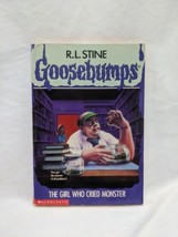 Goosebumps #8 The Girl Who Cried Monster R. L. Stine 25th Edition Book - £21.42 GBP