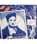 1934 Fox Trot Sheet Music Jazz What A Diff&#39;rence A Day Made Joan Brooks ... - £49.28 GBP