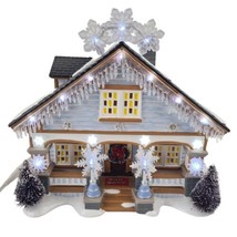  Department 56 Snow Village Christmas Lane The Snowflake House 4044854 R... - £109.63 GBP